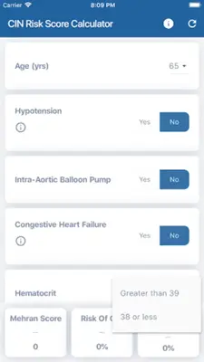 AKI Risk Calculator android App screenshot 4